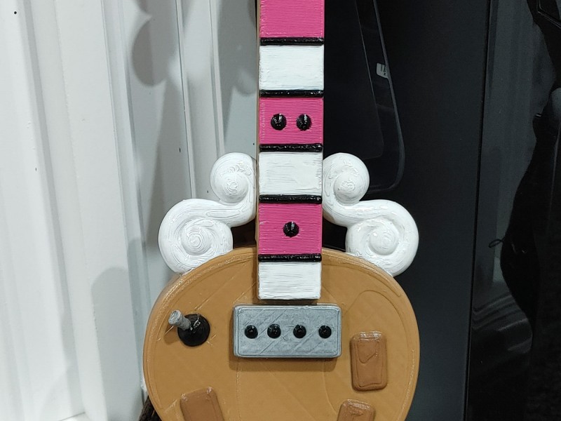 Goofy Goober Guitar Cosplay Prop